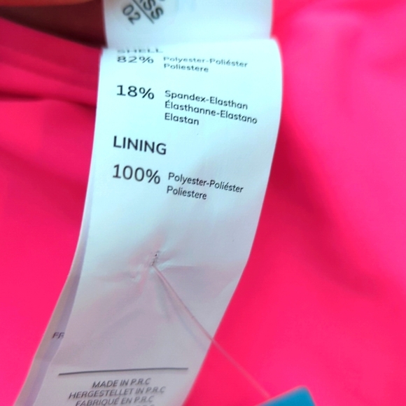 Cupshe Women's Vibrant Hot Pink One Piece Swimsuit - Size M NWT - Picture 7 of 9